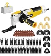 Enventor Outil oscillant multifonction 280 W 15 000 – 22 000 OPM, 6 vitesses V