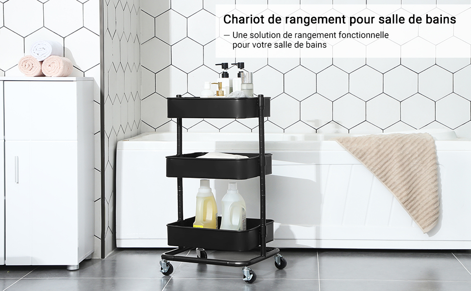 Chariot à 3 Niveaux