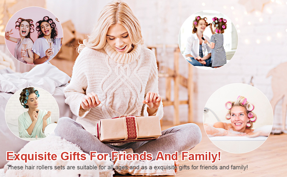 montrant le thème des cadeaux avec une boîte-cadeau emballée avec un ruban rouge sur fond clair, entourée de petites