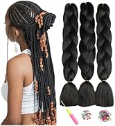 Kanekalon Meches Tresse Cheveux, Meches Pour Tresses Africaine, ShowJarlly 24