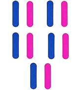 Limes a Ongles, 10 Pcs Mini Limes à Ongles, Professionnelles Nail Files, Lime à Ongles Double Fac...