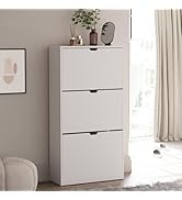 Vida Designs Armoire à chaussures 3 tiroirs pour économiser de l'espace avec 3 tiroirs rabattables