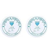 Fil Élastique pour Bracelets, 2 Rouleaux Fil Élastique Transparent pour Bracelets, Fil de Perles ...