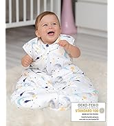 bisoo Gigoteuse Hiver 6-18 Mois 1 TOG - Turbulette Nouveau-né - 100% Coton Certifié Oeko-TEX (L'i...