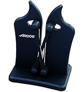 Aiguiseur professionnel de couteaux. Couleur : noir. Fabriqué en ABS. Aiguisez vos couteaux sans effort...