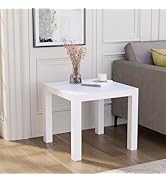 Vida Designs Beeston Petite table d'appoint légère Blanc