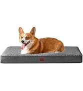 EHEYCIGA Panier Chien Orthopedique, Coussin Chien Dehoussable Lit pour Chiens Lavable, Tapis Epai...