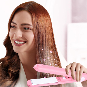 en cours d'utilisation, avec une animation avec effet scintillant pour démontrer ses capacités de lissage