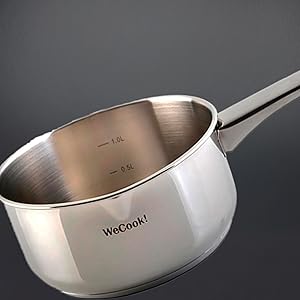 Casserole avec bec verseur Wecook! PRO