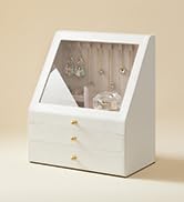 une boîte à bijoux avec un miroir