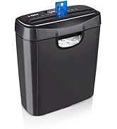 alpina Destructeur de Documents Papier - Broyeur Papier et Cartes de Crédit 190W - Dechiqueteuse ...