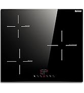 Karinear Plaque Induction 3 Feux Encastrable, Plaque à Induction 60 cm, Table de Cuisson Electriq...