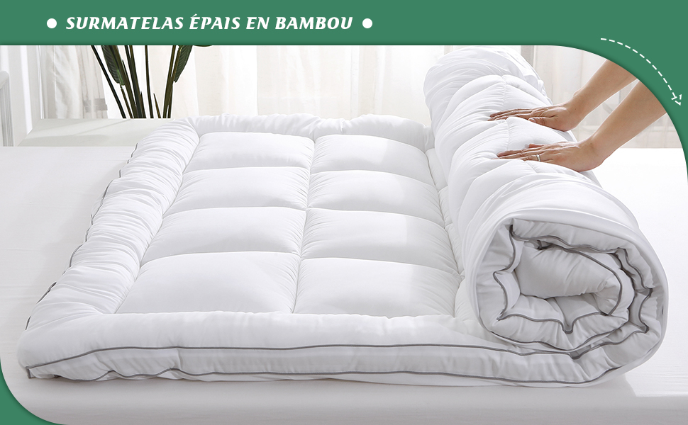 Profitez d'un sommeil plus propre et plus profond avec le Matelas Épais GRT !