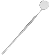 SS INSTRUMENTX Miroir dentaire avec poignée Miroir dentaire en acier inoxydable Outils de dentiste pour Te...