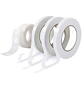 Aeuezxx Ruban Adhésif Double Face, 3 Rouleaux de 15 Mètres de Ruban Auto Adhésif et 1 Rouleau / 1...