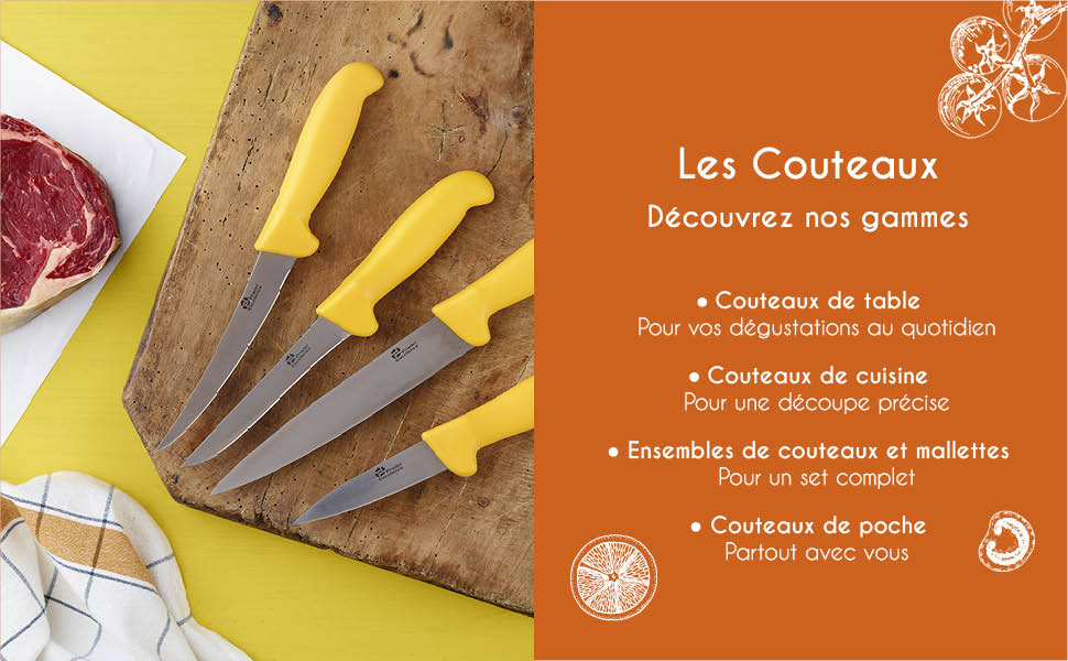Pradel Excellence; savoir-faire; couteaux; coutellerie; chef; cuisine; ustensils