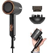 Sèche-cheveux ionique RESCIEN 2000W avec Concentrateur & diffuseur [Petit/Pliable/2026 neuf- 10 x...