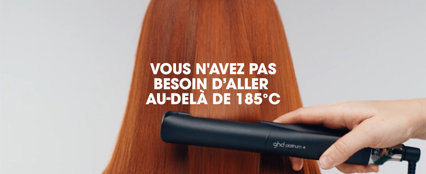 185°C la température optimale de coiffage