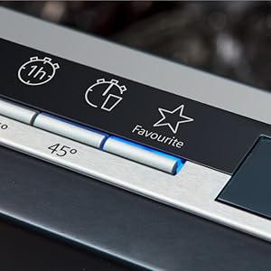 Bouton favoris pour lave-vaisselle