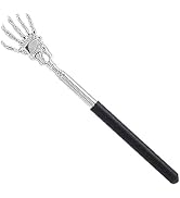 Avez-vous Gratte-dos télescopique, extensible et portable, grattoir à dos acier inoxydable, griff...