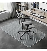 Cosyland Tapis de protection de sol en PVC pour fauteuil roulant