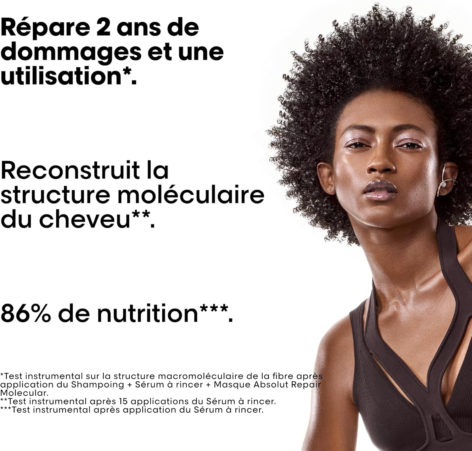 L'Oréal - Absolut Repair Molecular - routine réparatrice - douceur, souplesse, formule brevetée