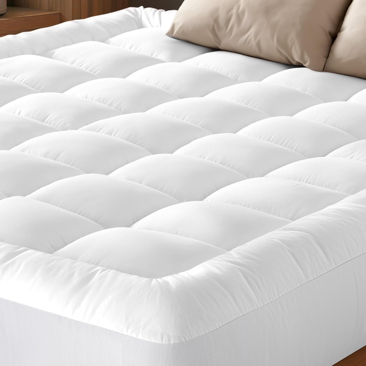 Surmatelas - Double Cloud-Like Comfort - 140x200cm - microfibre ultra-douce respirante
