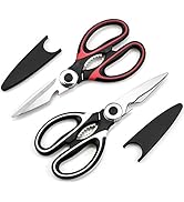Ciseaux Cuisine, Ciseaux Cuisine Robustes, Professionnel Acier Inoxydable Ciseaux,Multiusage Cise...