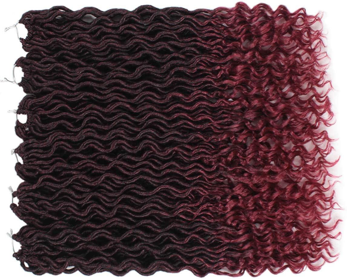 Xtrend - Faux Locs Twist Crochet 18 pouces - 6 packs, 20 mèches, bouclées, synthétiques - TBUG