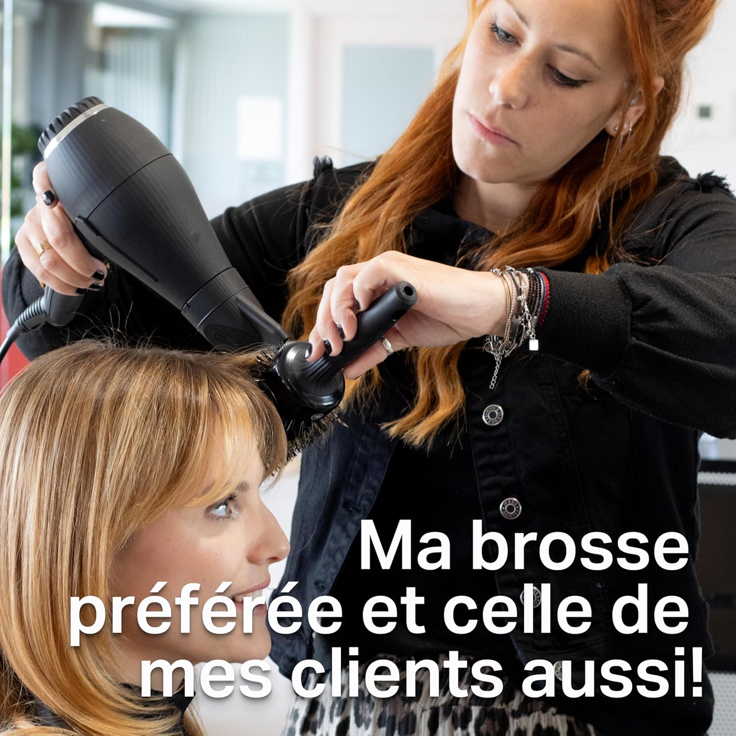 Olivia Garden - Expert Blowout Shine - brosse ronde céramique antistatique brushing sans frisottis