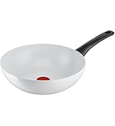 Tefal C41719 Ceramic Control Poêle wok 28 cm | Revêtement en céramique sûr | Température de signal thermique