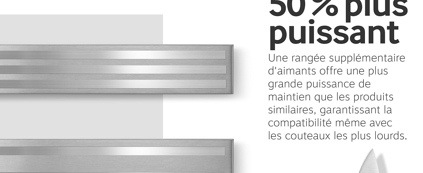 porte couteaux aimanté