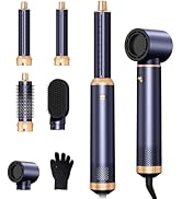 Hairstyler Air Styler Airbrush 5 en 1,1000w Sèche Cheveux Ionique,Hair Styler,Température Vitesse...