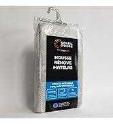 Soleil d'ocre, Housse rénove Matelas 160x200 cm, Gris