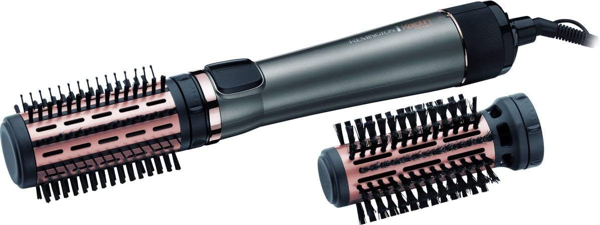 Remington - Brosse soufflante Keratin Protect - 1000W, céramique, 3 accessoires - AS8810