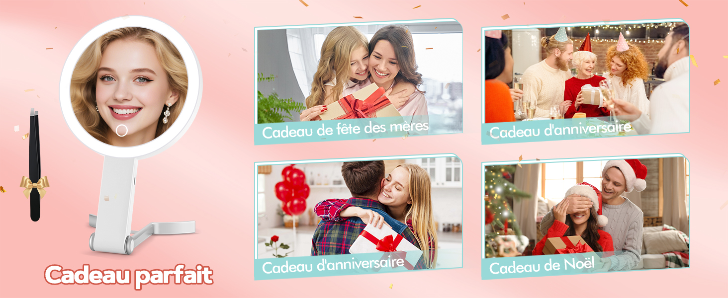 Collage teinté de rose montrant de multiples scènes de personnes interagissant avec des équipements de laboratoire ou scientifiques dans des environnements éducatifs.