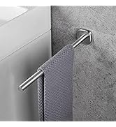 JS Porte-serviettes, porte-serviettes en acier inoxydable brossé, montage mural et armoire pour salle de bain et ...