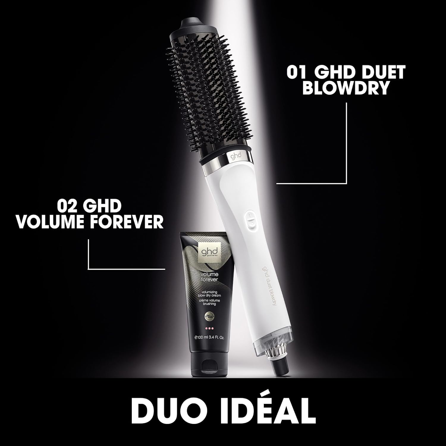 ghd - Duet Blowdry 2-en-1 - sèche et coiffe sans frisottis, volume