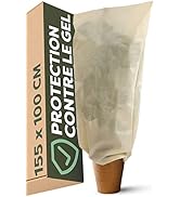 Housse de Protection pour Arbre et Plante 155 x 100 cm - Matériau épais - Avec Sac de Rangement -...