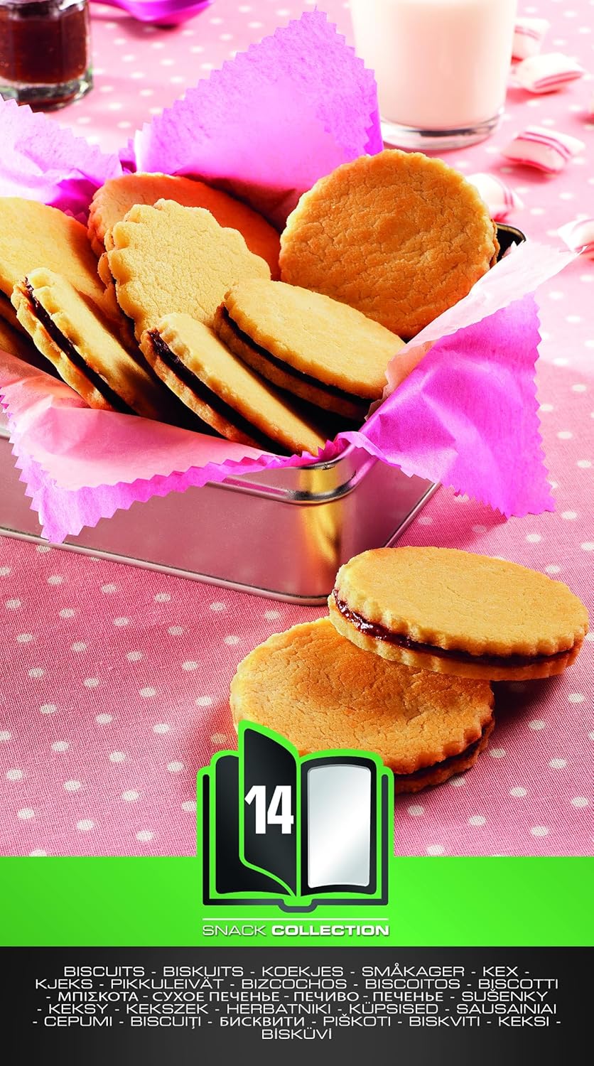 Tefal - Snack Collection - 2 plaques biscuits, livre recettes - XA801412