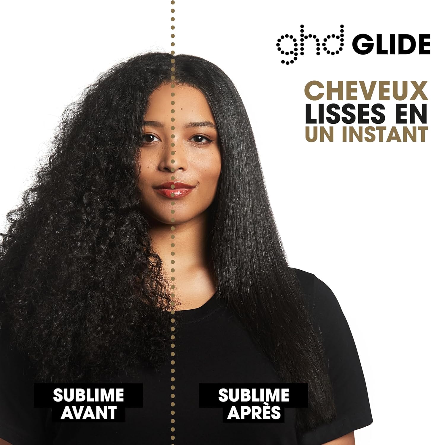 ghd - Brosse Glide - lissage rapide, sans frisottis, cheveux secs