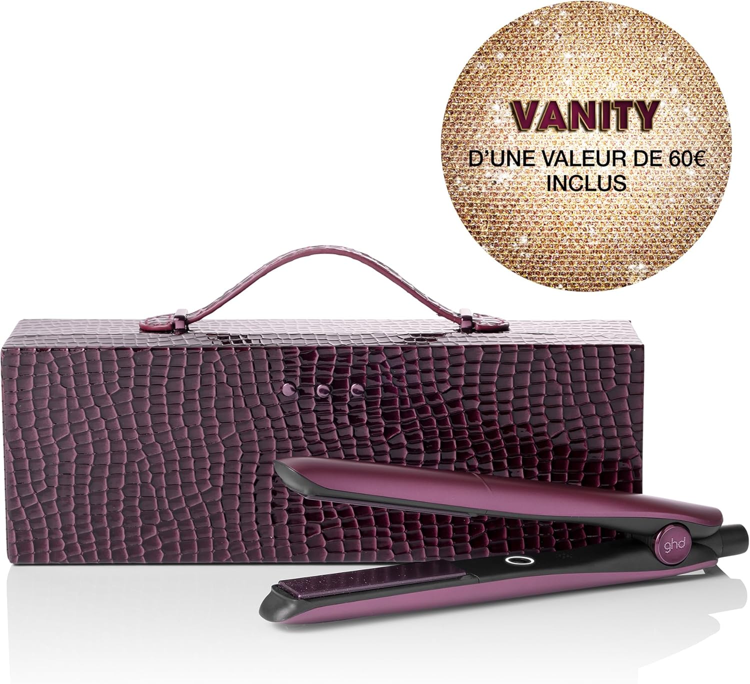 ghd - Lisseur Gold - design arrondi, brillance 65%+, sans chaleur extrême