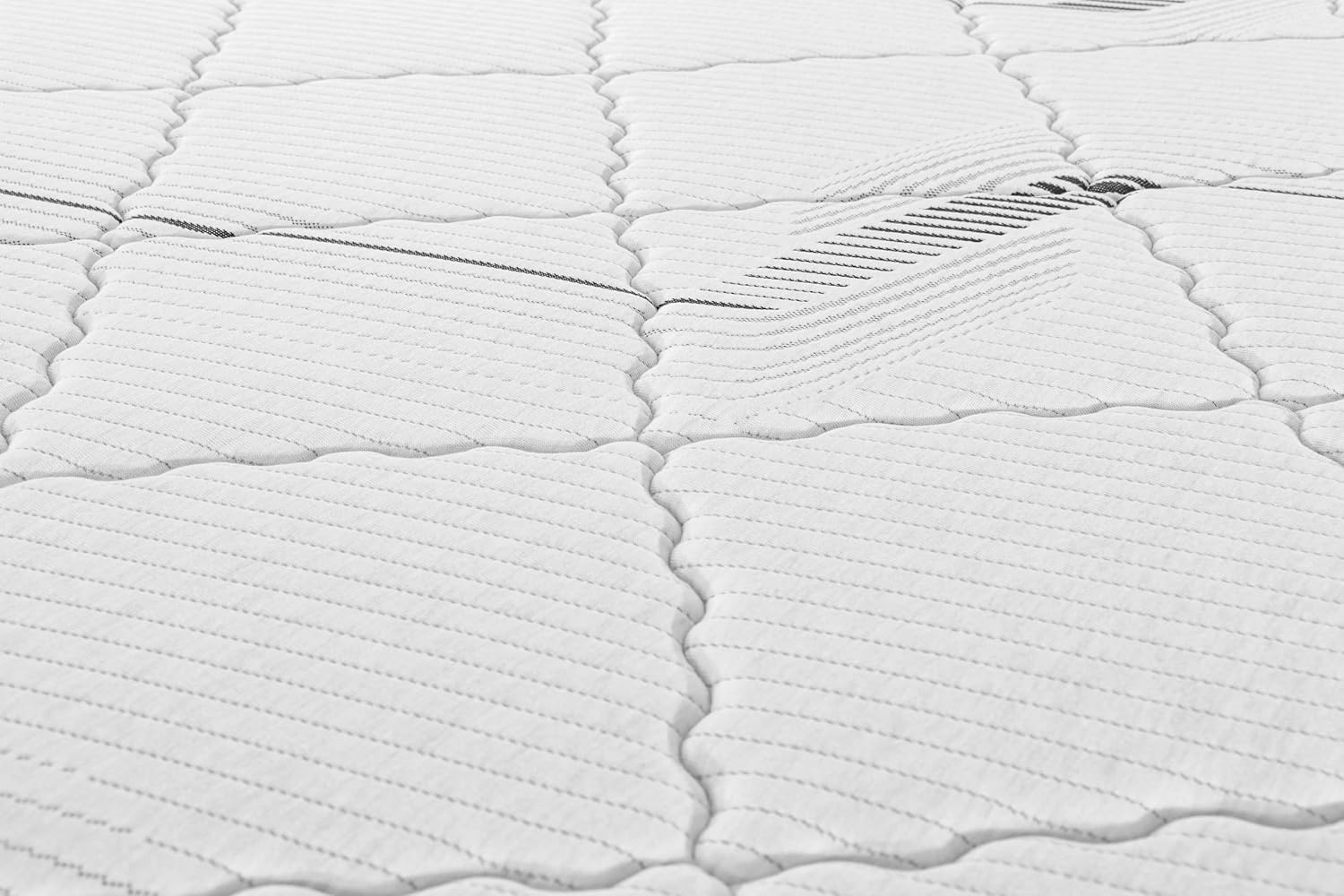 Matelas - mousse moelleux, 90x190x20 cm, confortable et respirant