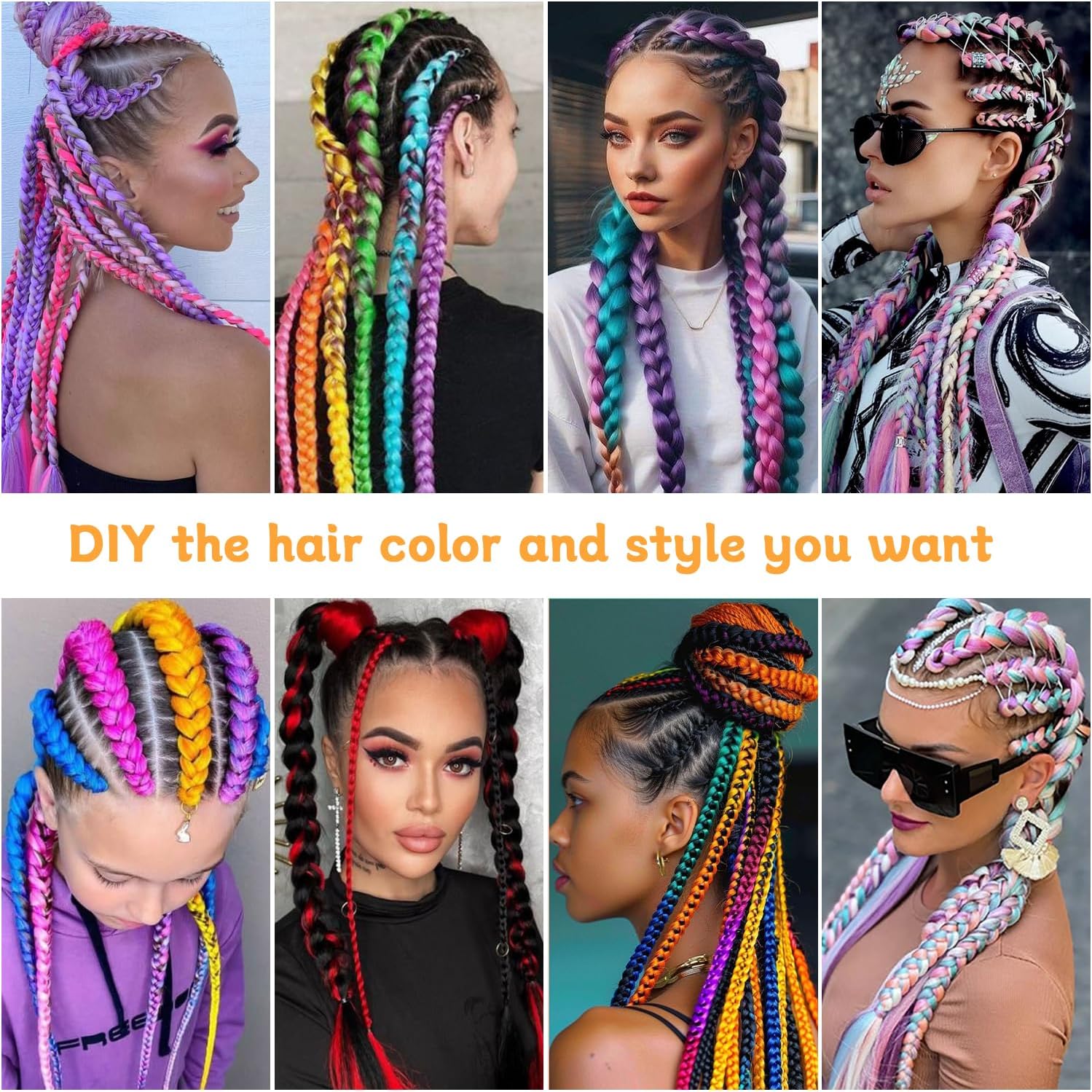 ShowJarlly - Meche pour tresses africaines 24