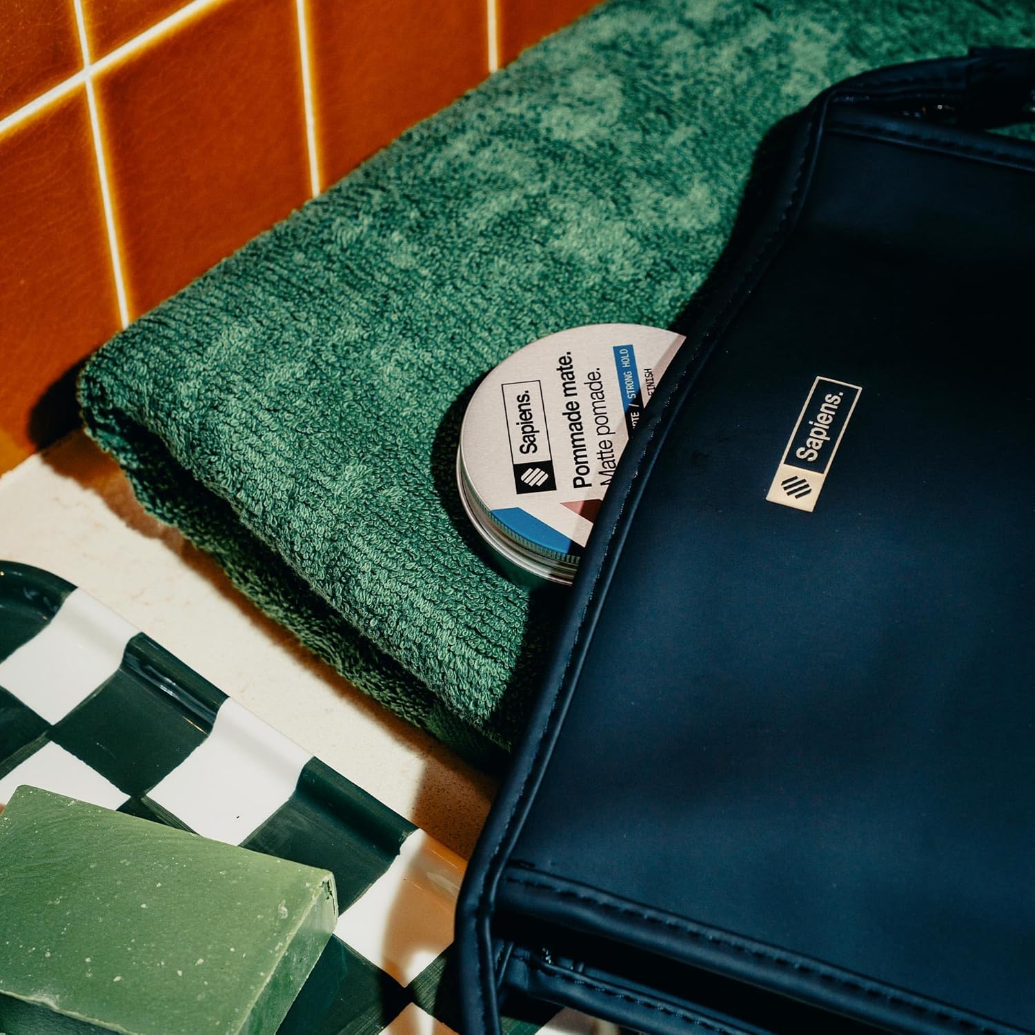 Sapiens - pommade coiffante Bio 80ml - effet mat fixation medium