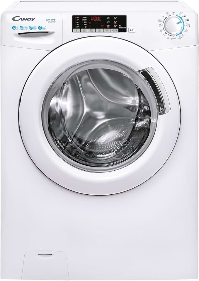 Candy – Lave-linge série CS – 12kg, 1400trs, écran digital, 67x60x87cm – CS1412TME/FR