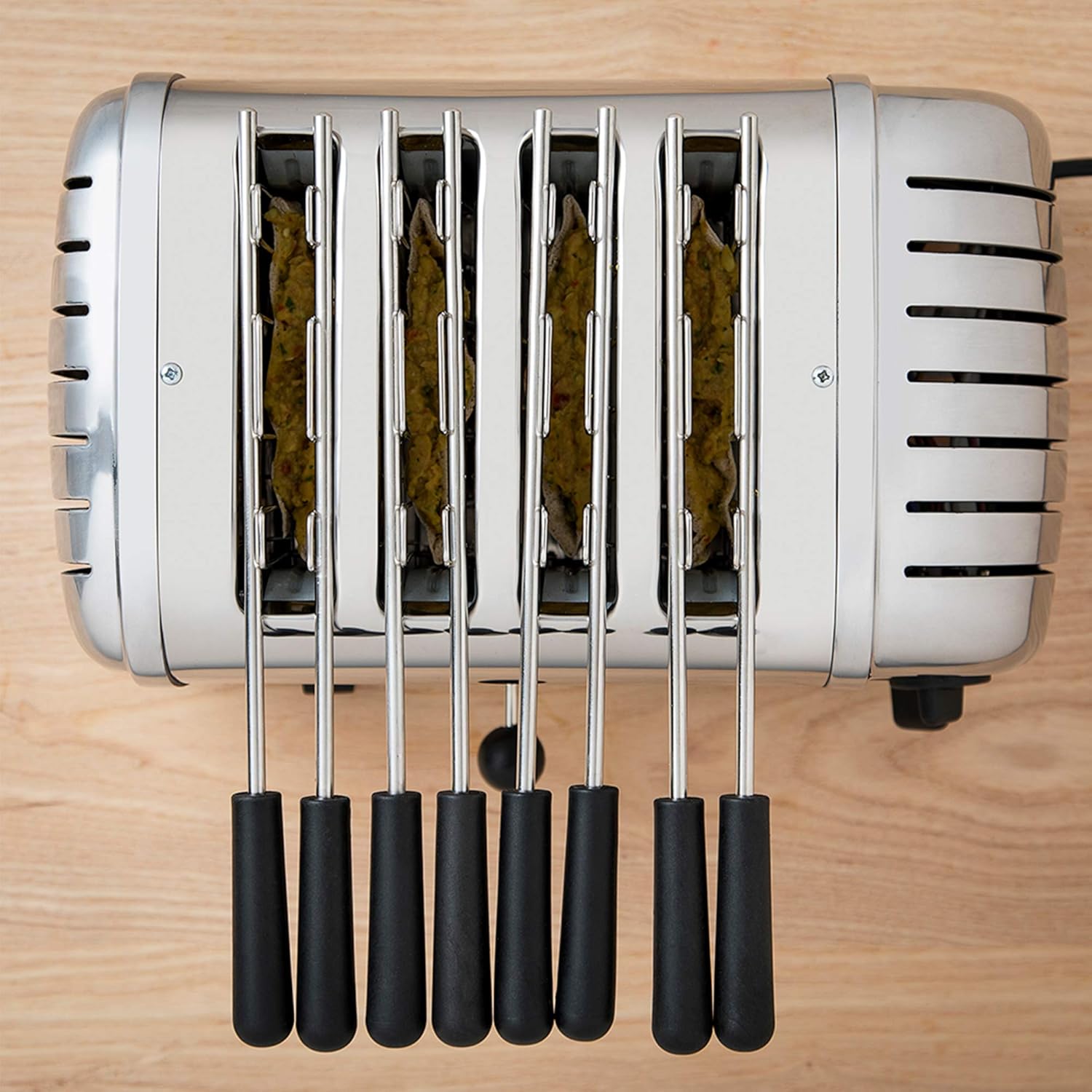 Accessoire grille-pain - cage à sandwich, acier inox, format Classic, 00499