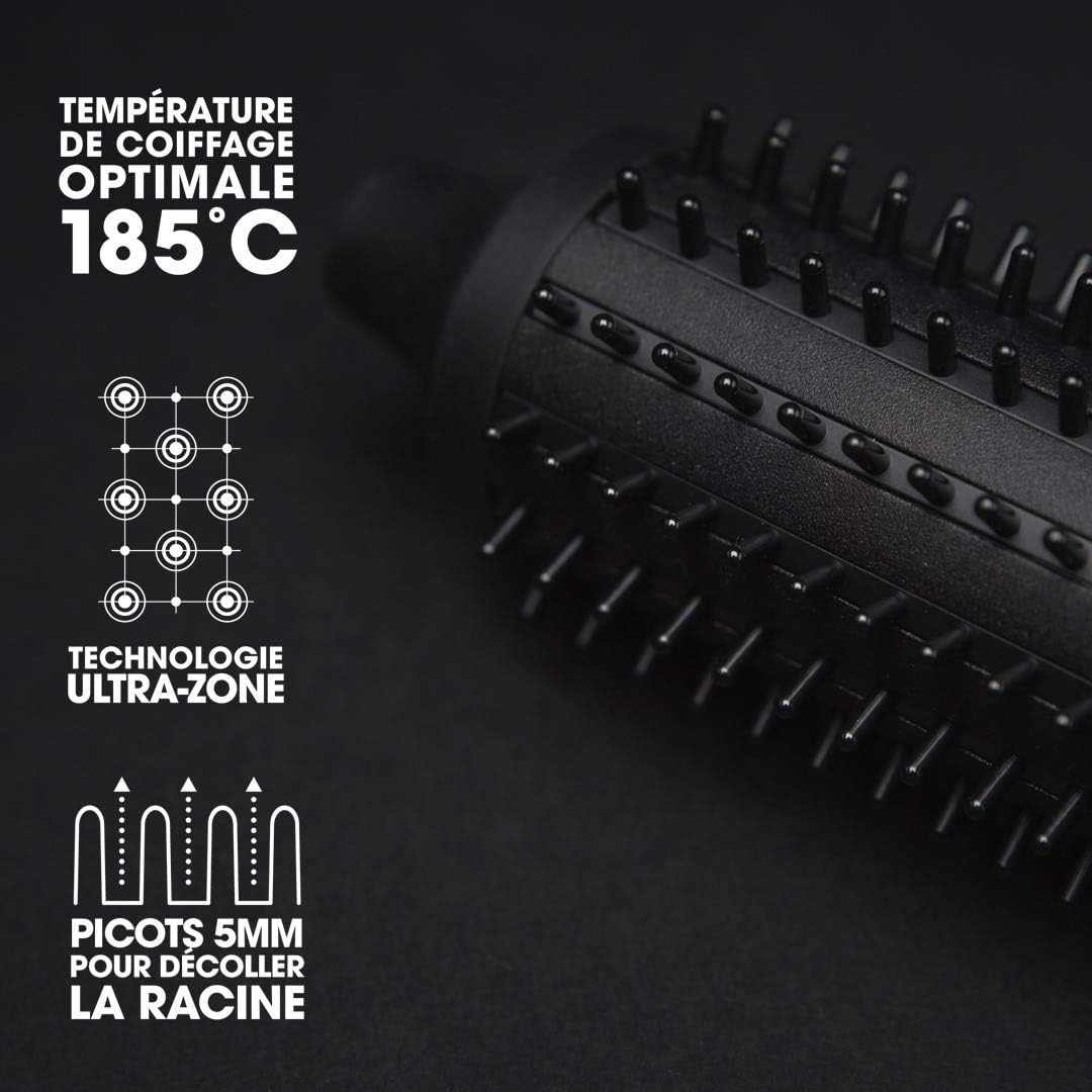 ghd - brosse chauffante Rise - volume 2x brushing, pour cheveux secs