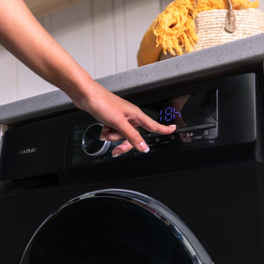 Cecotec - Bolero Dresscode 7500 Inverter - 7 kg - frontal, Classe A, 1400 tr/min, 16 programmes