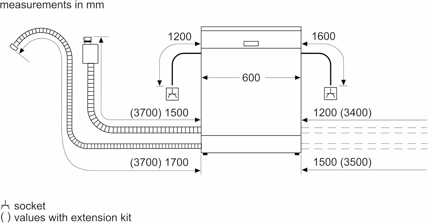 Bosch - Série 4 - 60 cm encastrable - grande hauteur - SBV4HVX14E